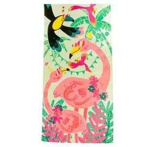 Kids Flamingo Beach Towel - 28'' x 58''